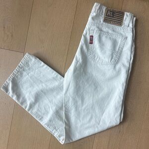 Polo ralph lauren beige/ tan Cotton Pants